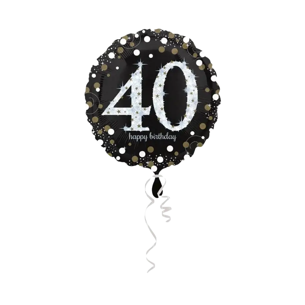 40-års jubilæum Ballon sølv