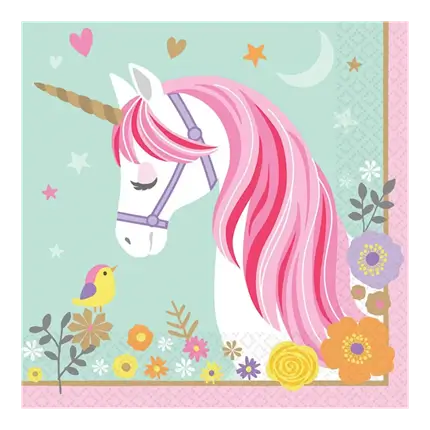 Magisk enhjørning papirhåndklæde