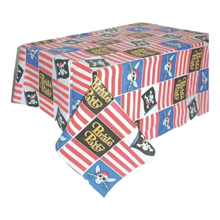 Pirat fødselsdagsdug 137x243cm