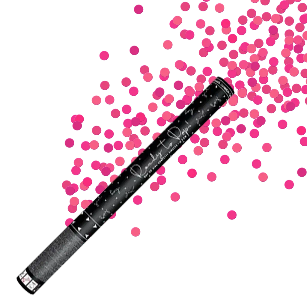 Køn afsløre Giant Pink Confetti Cannon