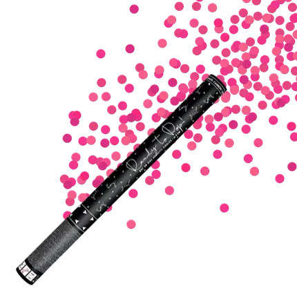 Køn afsløre Giant Pink Confetti Cannon