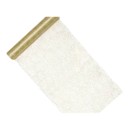 Bordløber i guldmaske 0,36x9m