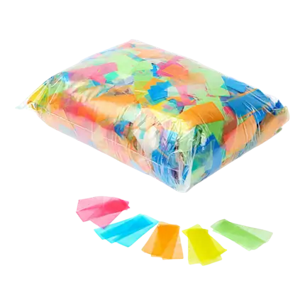 1 kg pose Confettis 100% biologisk nedbrydelig Multicolour