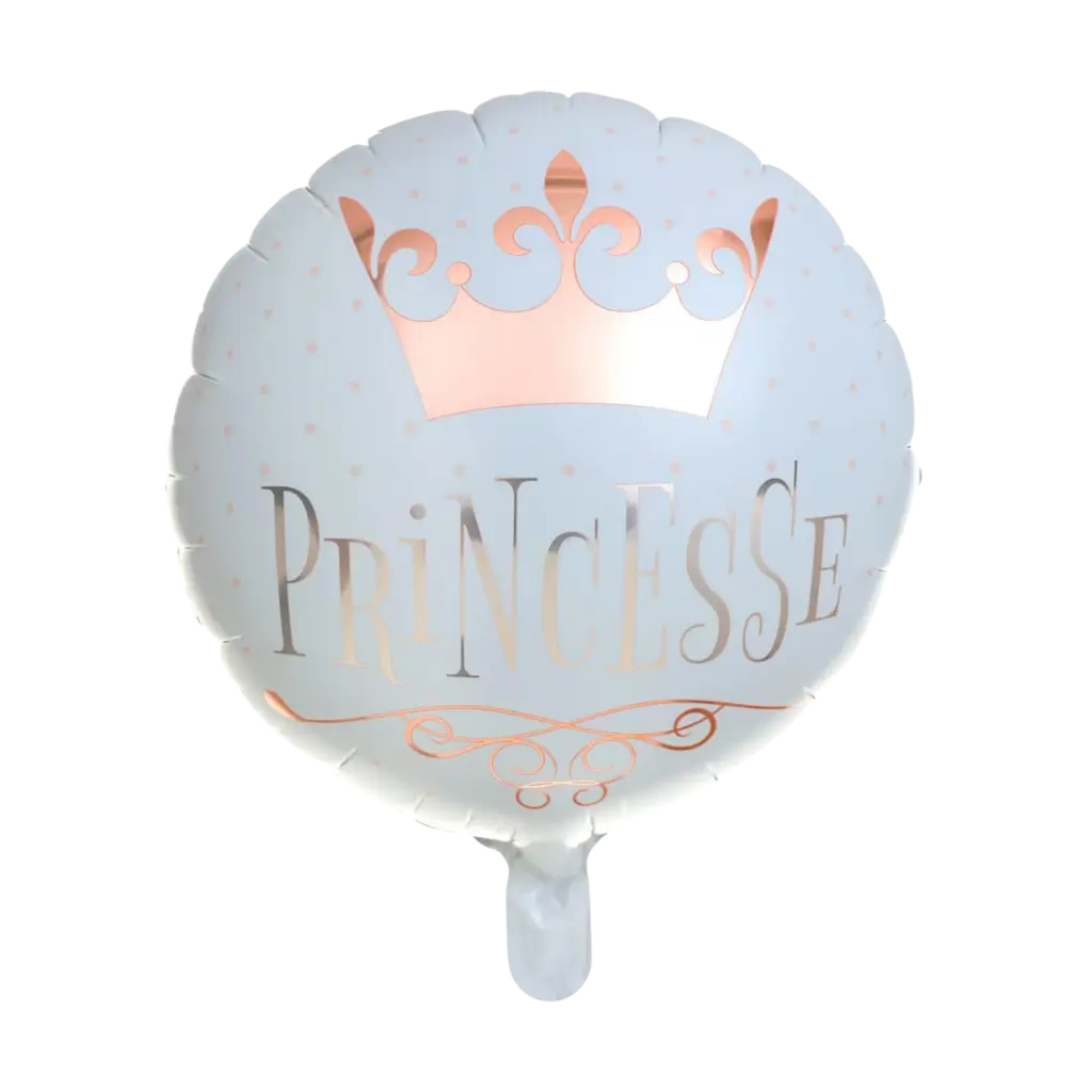Prinsesse Ballon Pink Gold ø 45cm