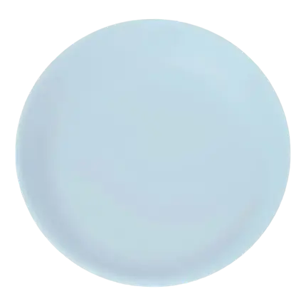 Uigennemtrængelige Pastel Blue Flat Plates ø 27,5cm