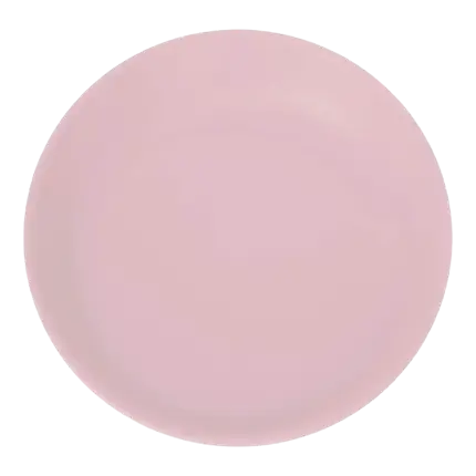 Uigennemtrængelige Pastel Pink Flat Plates ø 27,5cm