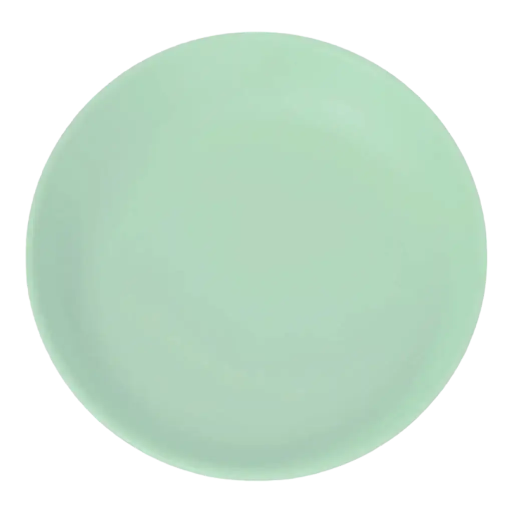 Uigennemtrængelige Pastel Green Flat Plates ø 27,5cm