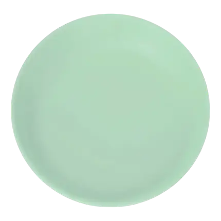 Uigennemtrængelige Pastel Green Flat Plates ø 27,5cm