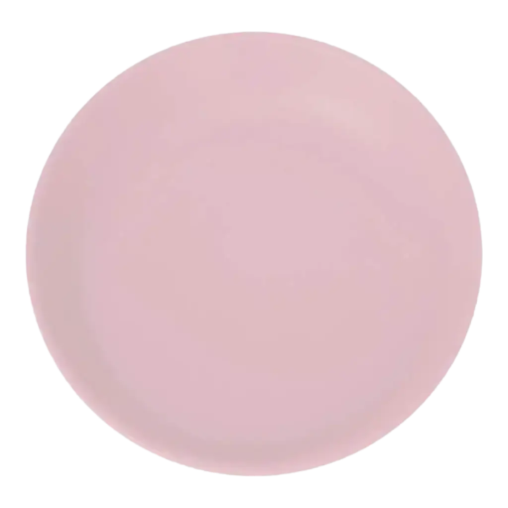 Uigennemtrængelige Pastel Pink Flat Plates ø 21cm