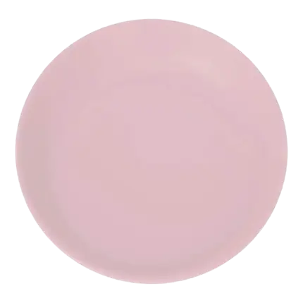 Uigennemtrængelige Pastel Pink Flat Plates ø 21cm