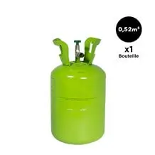 Engangs-heliumcylinder 0,52 m3 til 62 balloner