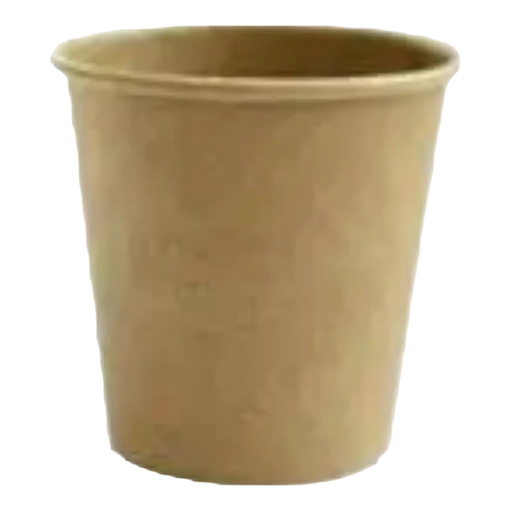 Kraft karton kaffekop 12cl (sæt med 50)