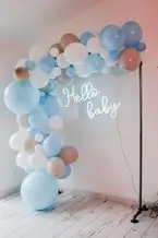 Babyshower Ballon bue blå