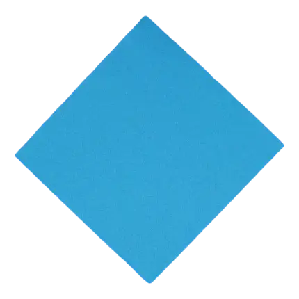 Stitch to Stitch håndklæde 38x38cm turkis (sæt med 40)