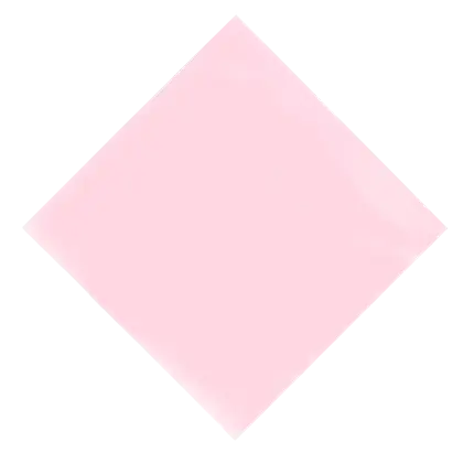 Stitch to Stitch håndklæde 38x38cm pastelrosa (sæt med 40 stk.)