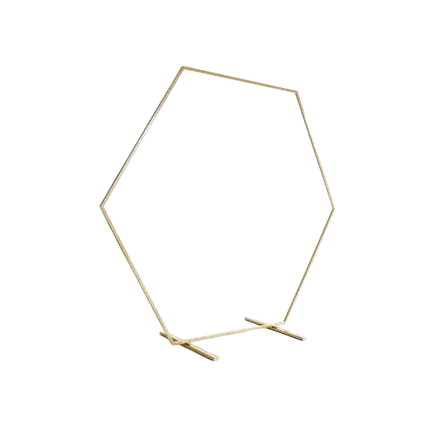 Guld Metal Ballonbue struktur ø 2m