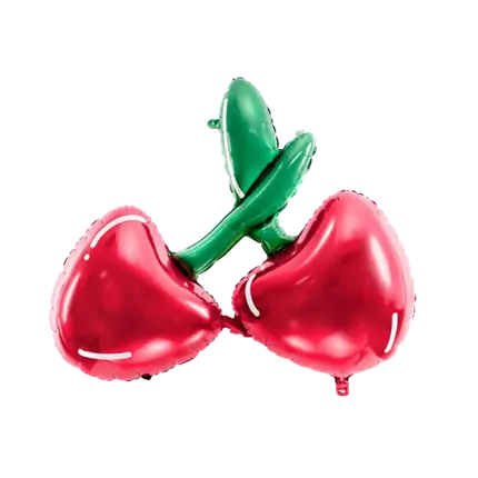 Ballon-kirsebær i aluminium