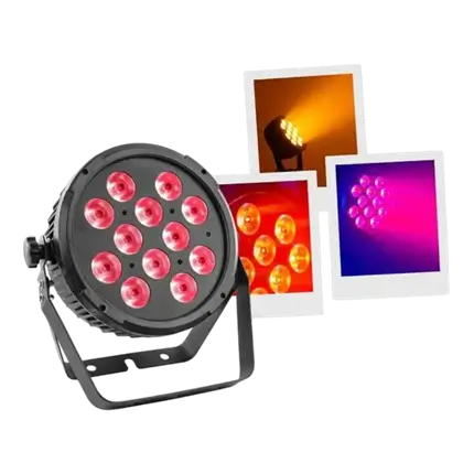 LED MASKINE - FLAD PAR 12X12W 6IN1 - MAC MAH