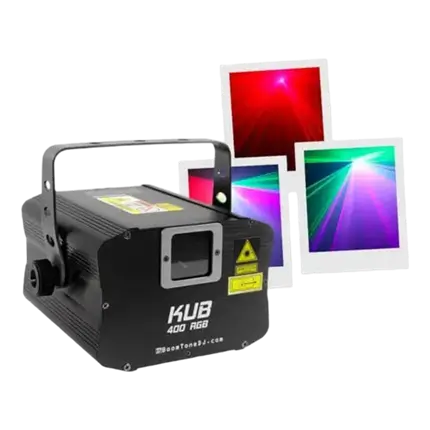 LASERMASKINE - KUB 400 RGB - BOOMTONE DJ