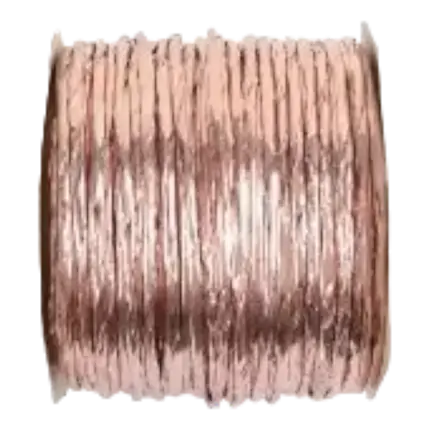 Rose Gold metallic ledning - 20 m