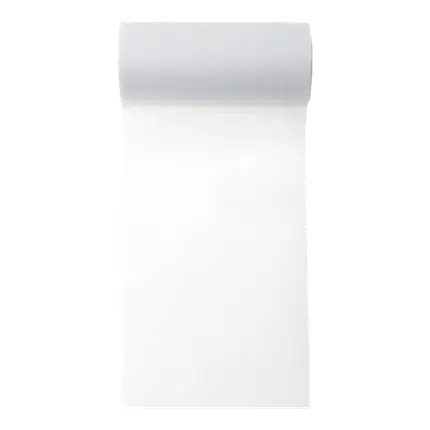 Ikke-vævet tape almindelig hvid - 10m*10cm