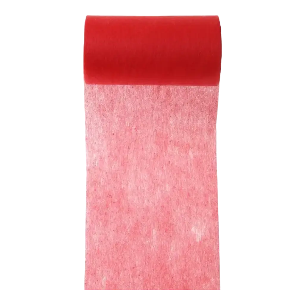 Ikke-vævet tape almindelig rød - 10m*10cm