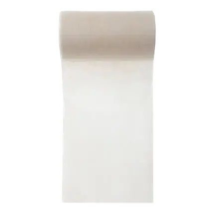 Elfenbensfarvet ikke-vævet tape - 10m*10cm