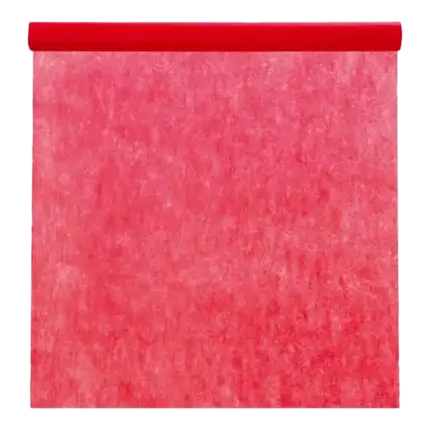 Nonwoven rulledug rød - 10m*120cm