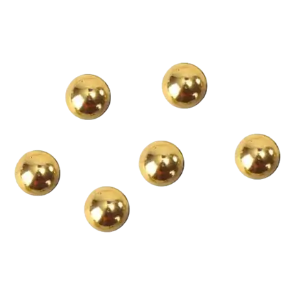 GULD METALLIC REGNPERLER - PARTI PÅ 300 STK.