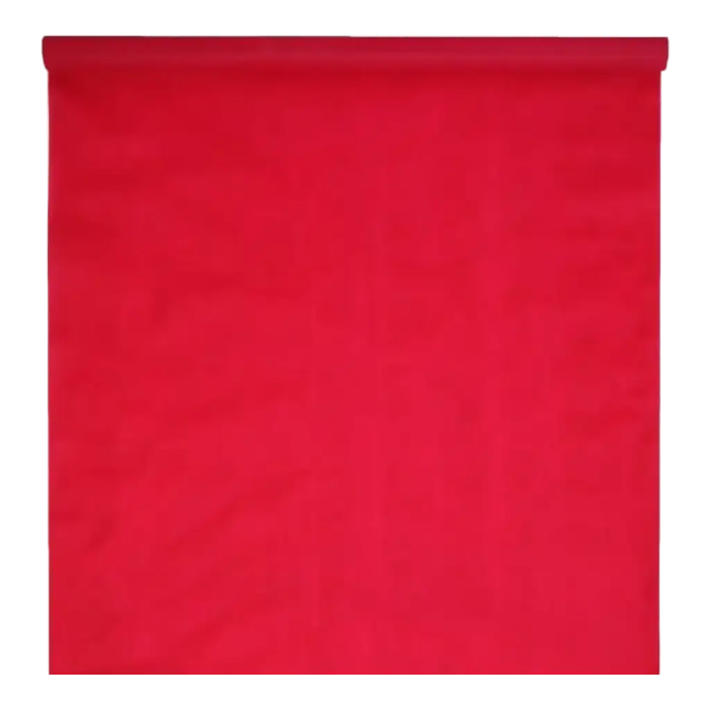 Rød ceremonimåtte - 15m x 100cm