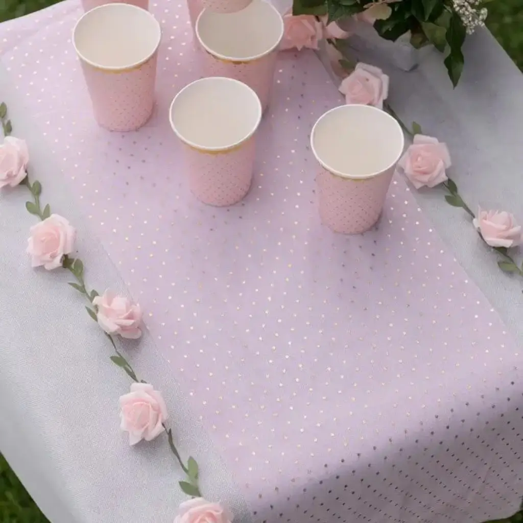 Rosenkrans pink - ø 50mm / 120cm