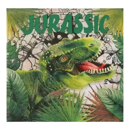 T-Rex-papirhåndklæde - sæt med 20 stk.