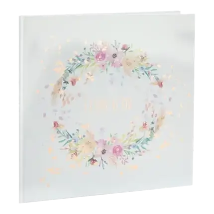 Gæstebog til bryllup Mange tak - 24 x 24cm