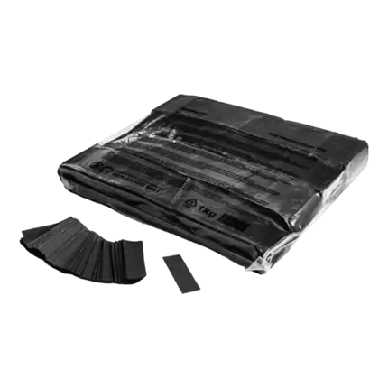 1KG sort konfettipose