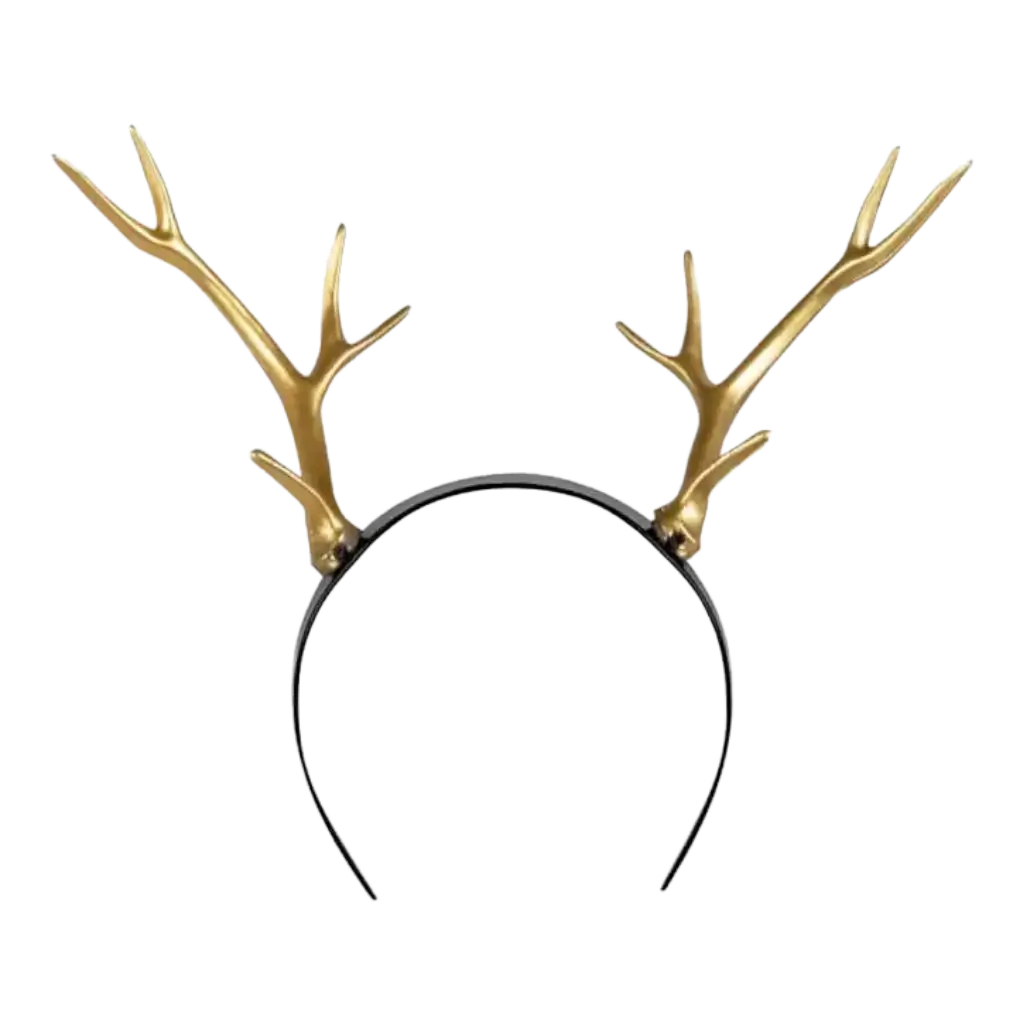 Pandebånd Golden Deer Horns