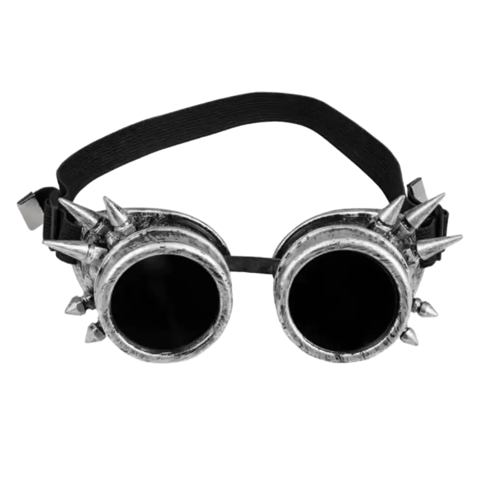 Retro metalbriller med pigge