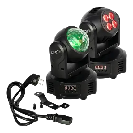 MH-ASTRO-WASH Dobbelt lyre DMX