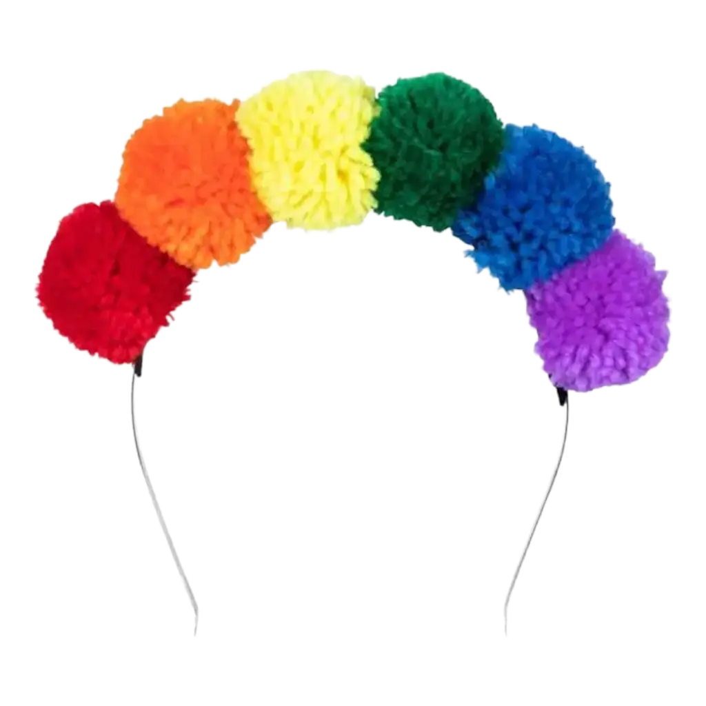 Rainbow Tassel pandebånd