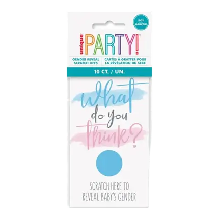 10 skrabelodder - Dreng eller pige? - Dreng