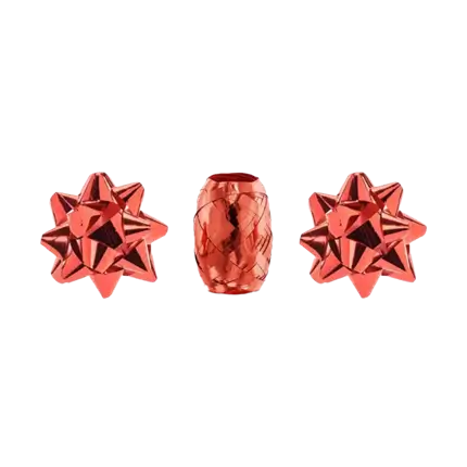 Plastikbånd - Rød - 2 Rosas og 1 bånd