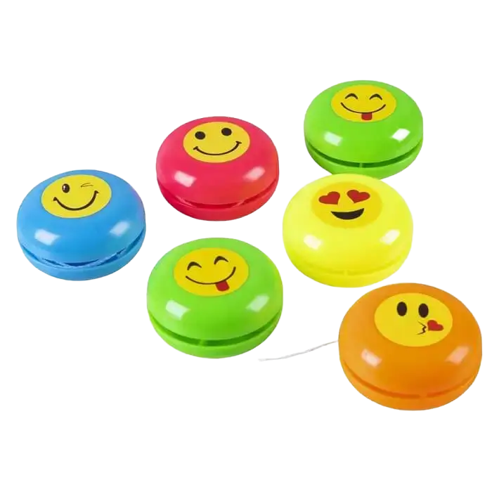 Yo-Yos smiley (sæt med 6)