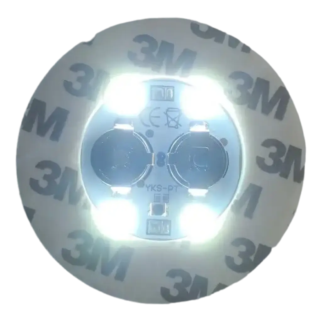 LED-flaske eller under glas klistermærke