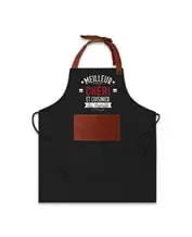 Sort forklæde Best Honey...