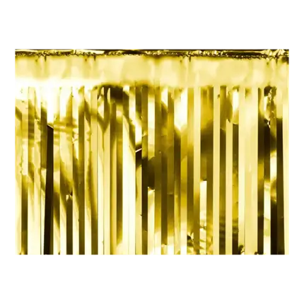 Guld glitter guirlande -18,5x400cm