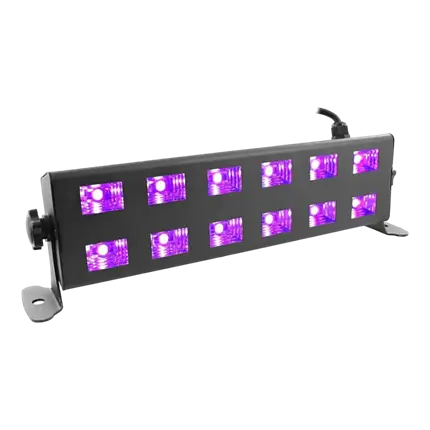 LED/UV EFFEKT BAR - UV LED BAR 12X1W - BOOMTONE DJ
