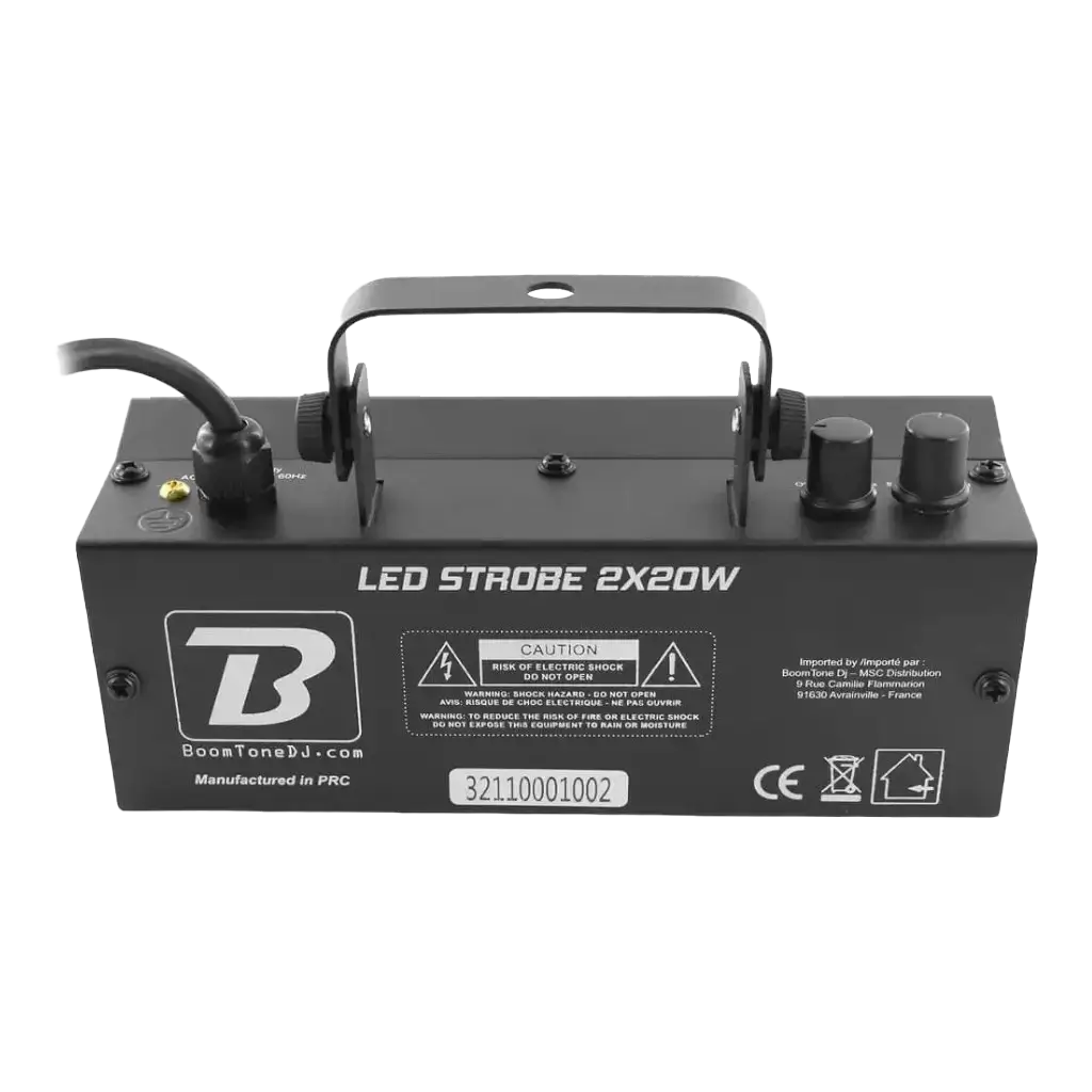 LED STROBE 2X20W - BOOMTONE DJ - LED MASKINE