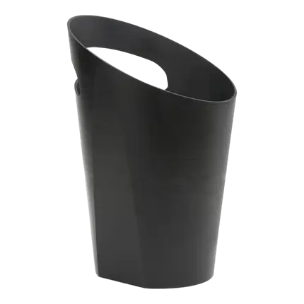 Sort champagne skål - 32 cm