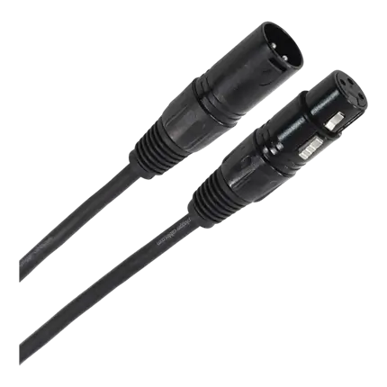 KABEL DMX XLR XLR HUN 3B - XLR HAN 3B 15M EASY - PLUGGER