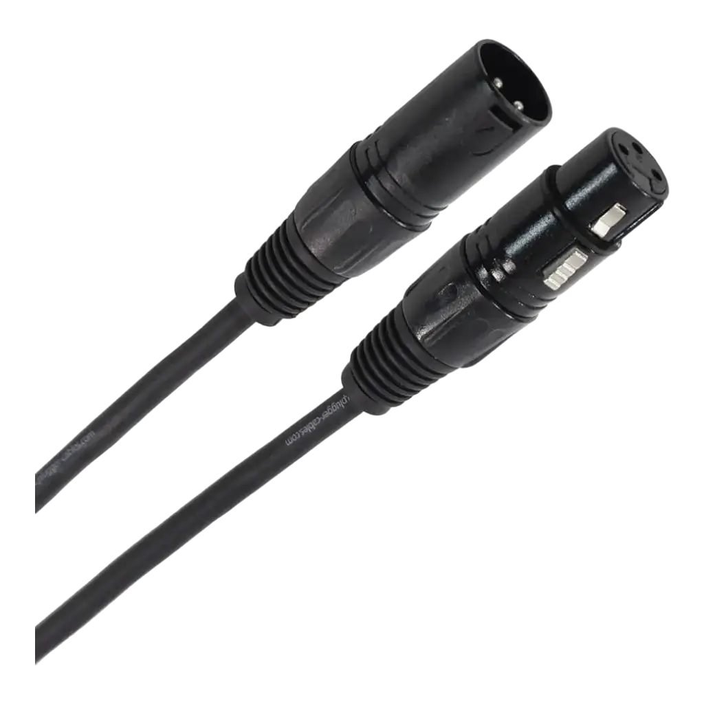 KABEL DMX XLR HUN 3B - XLR HAN 3B 3M - PLUGGER