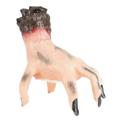 ANIMERET OMVANDRENDE ZOMBIEHÅND MED LYD - 20CM